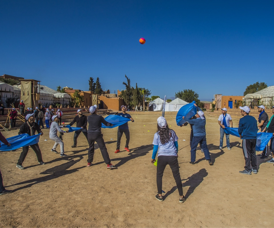 team building et dîner spectacle à agadir